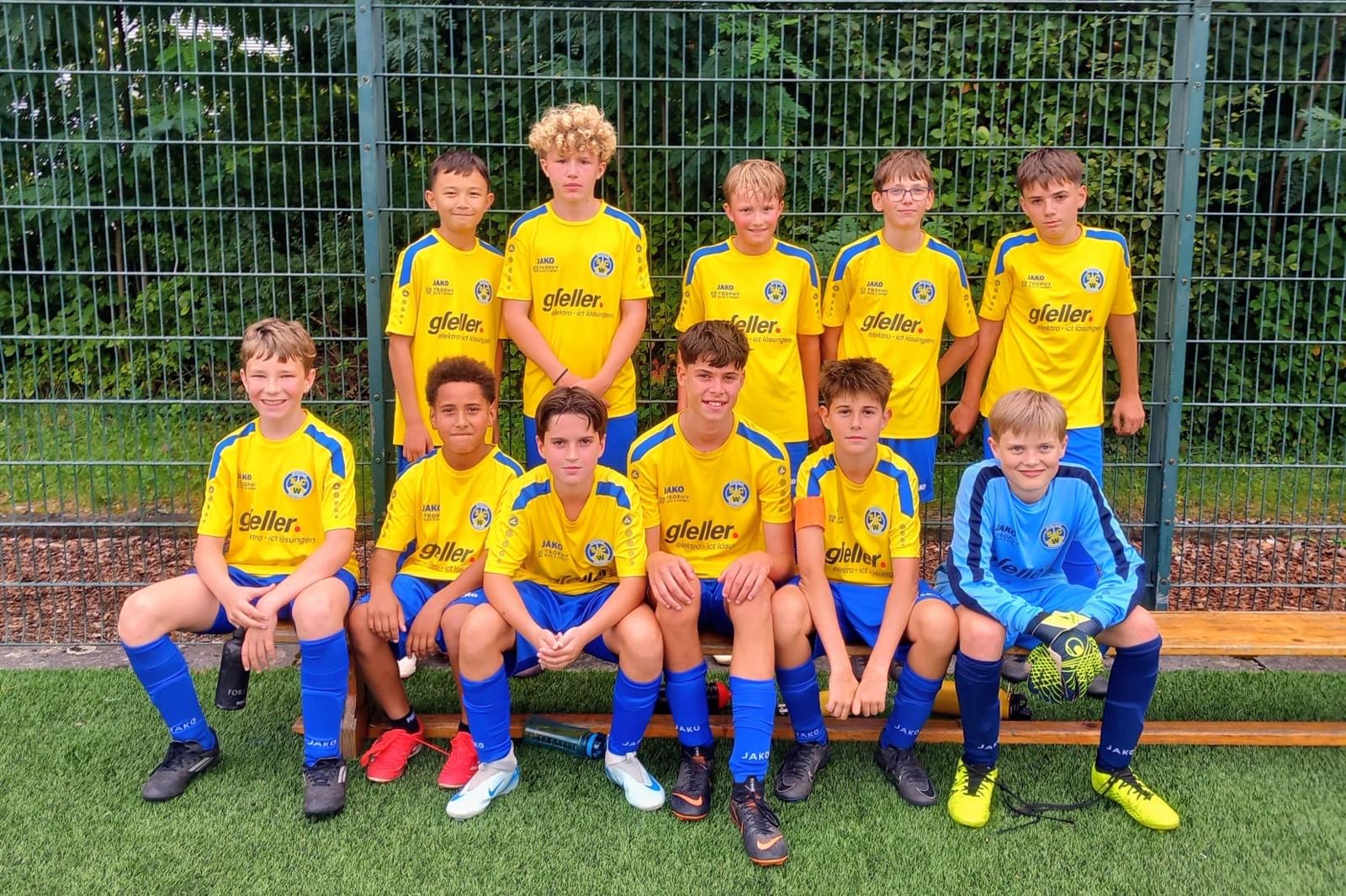 Teamfoto: Junioren D-9